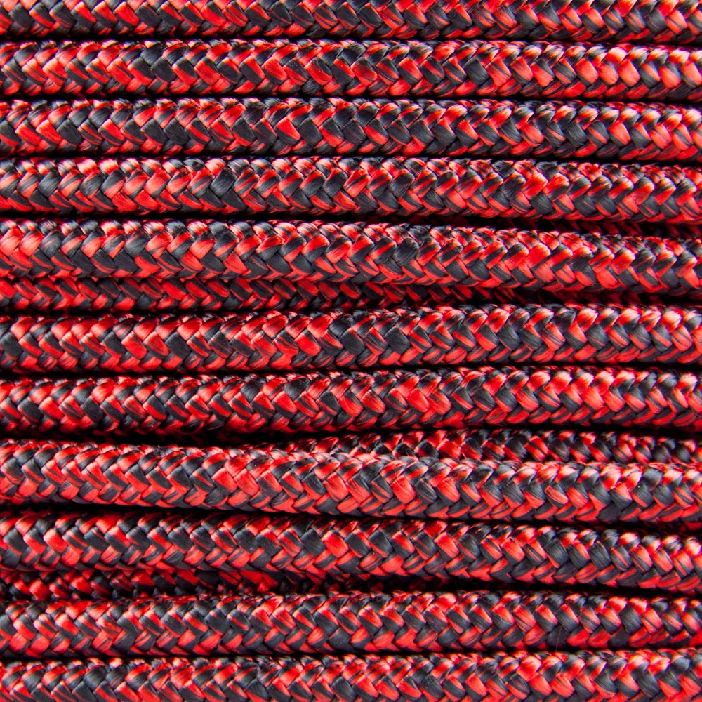 Otěž černočervená 7mm - 7mm DB-Racing sheet