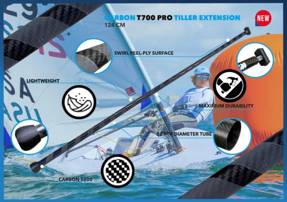 Pína Carbon - Carbon T700 PRO tiller